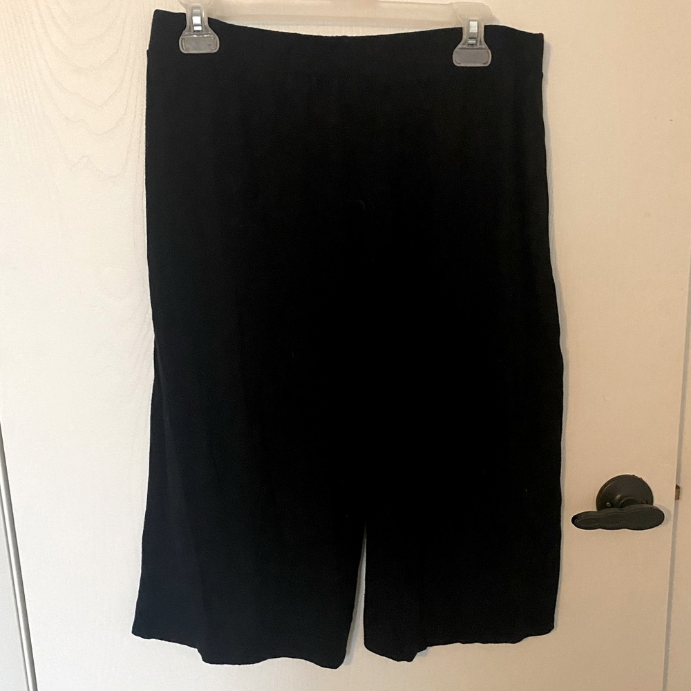 Black stretchy pj bottoms